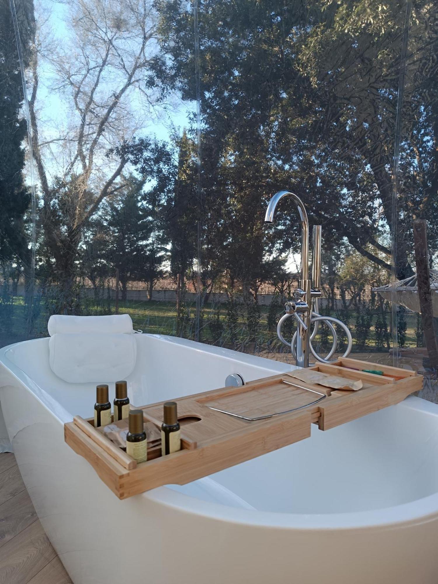 Bubble Room Puglia Villa Bautier Bubblenights Cerignola Eksteriør bilde